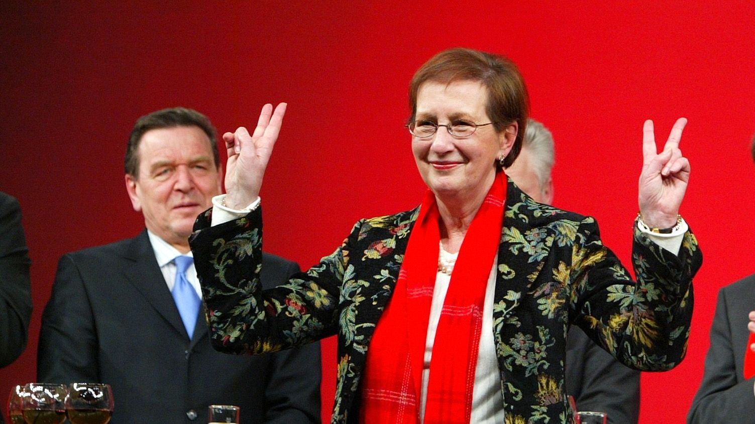 Heide Simonis (4. Juli 1943 - 12. Juli 2023), SPD-Politikerin und frühere schleswig-holsteinische Ministerpräsidentin