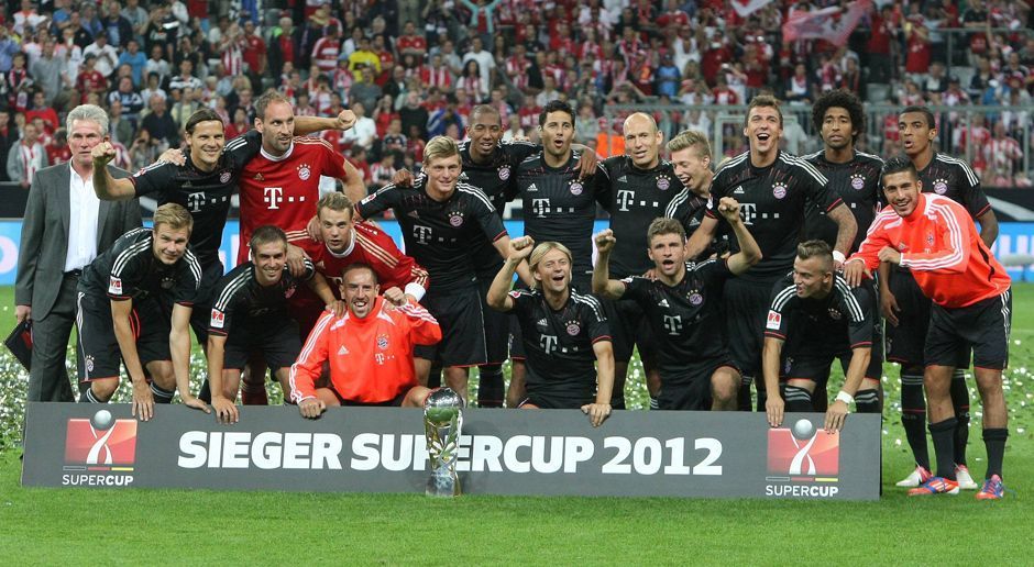 
                <strong>Zwei deutsche Supercup-Siege</strong><br>
                Dagegen hat Kroos den deutschen Supercup "nur" zweimal gewinnen. 2010 schlug er mit dem FC Bayern im Finale den FC Schalke 04 mit 2:0, zwei Jahre später bezwangen die Münchner ihren großen Rivalen Borussia Dortmund mit 2:1.
              