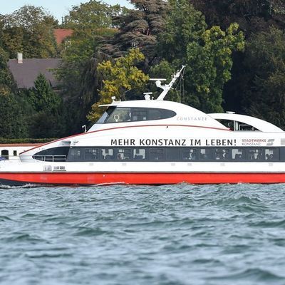 Der Bodensee bei Friedrichshafen