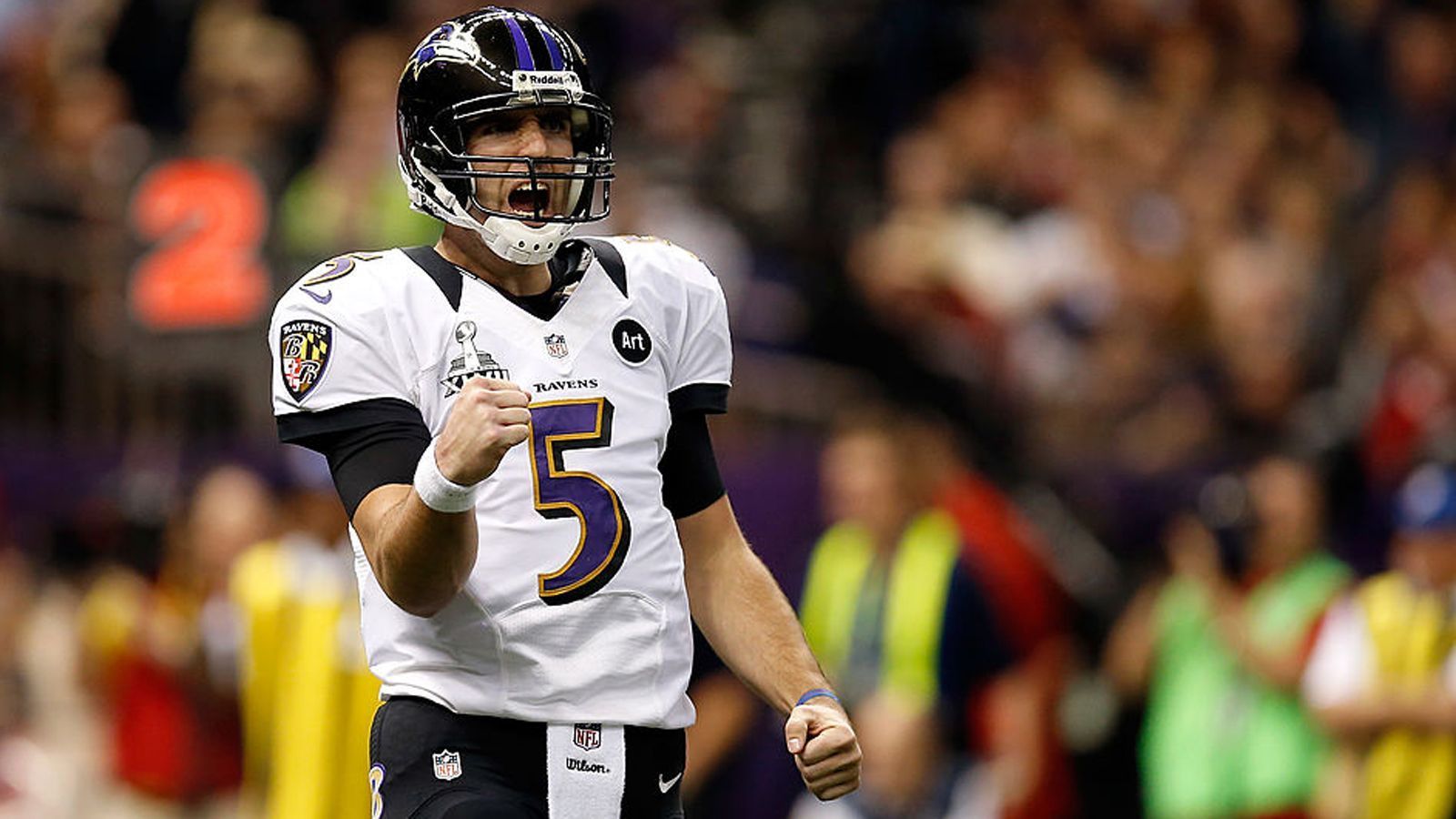 
                <strong>Baltimore Ravens</strong><br>
                Joe Flacco (212 Touchdown-Pässe)
              