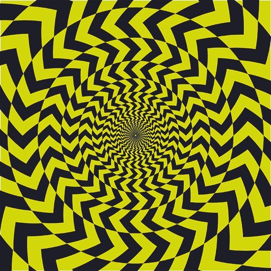 Rotating Snakes: Wenn du lange genug auf die Kreise starrst, wirkt es, als ob sie sich wie "rotierende Schlangen" drehen. Eine ähnliche Bewegungs-Illusion machte der Japaner Akiyoshi Kitaoka sogar zur Kunst.