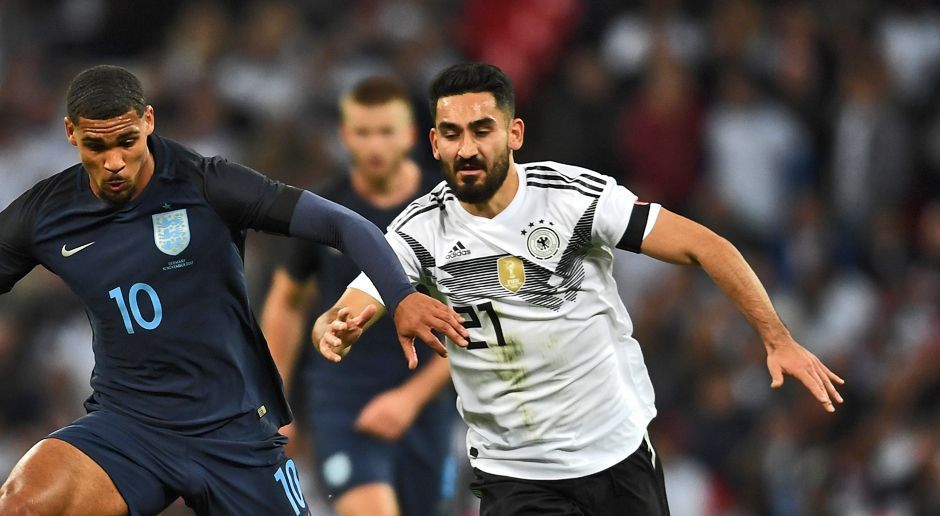 
                <strong>Ilkay Gündogan</strong><br>
                Gündogan: Nach über einem Jahr mit dem Comeback im DFB-Team. Interpretierte seine Rolle im Mittefeld defensiver als Özil. Musste weitere Strecken gehen, da Özil den Rückwärtsgang eher gemächlich einlegte. Dadurch immer wieder viel Raum vor der Abwehr für die Engländer, den sie auch zu nutzen wussten. Verließ nach 86 Minuten das Feld. ran-Note: 3 
              