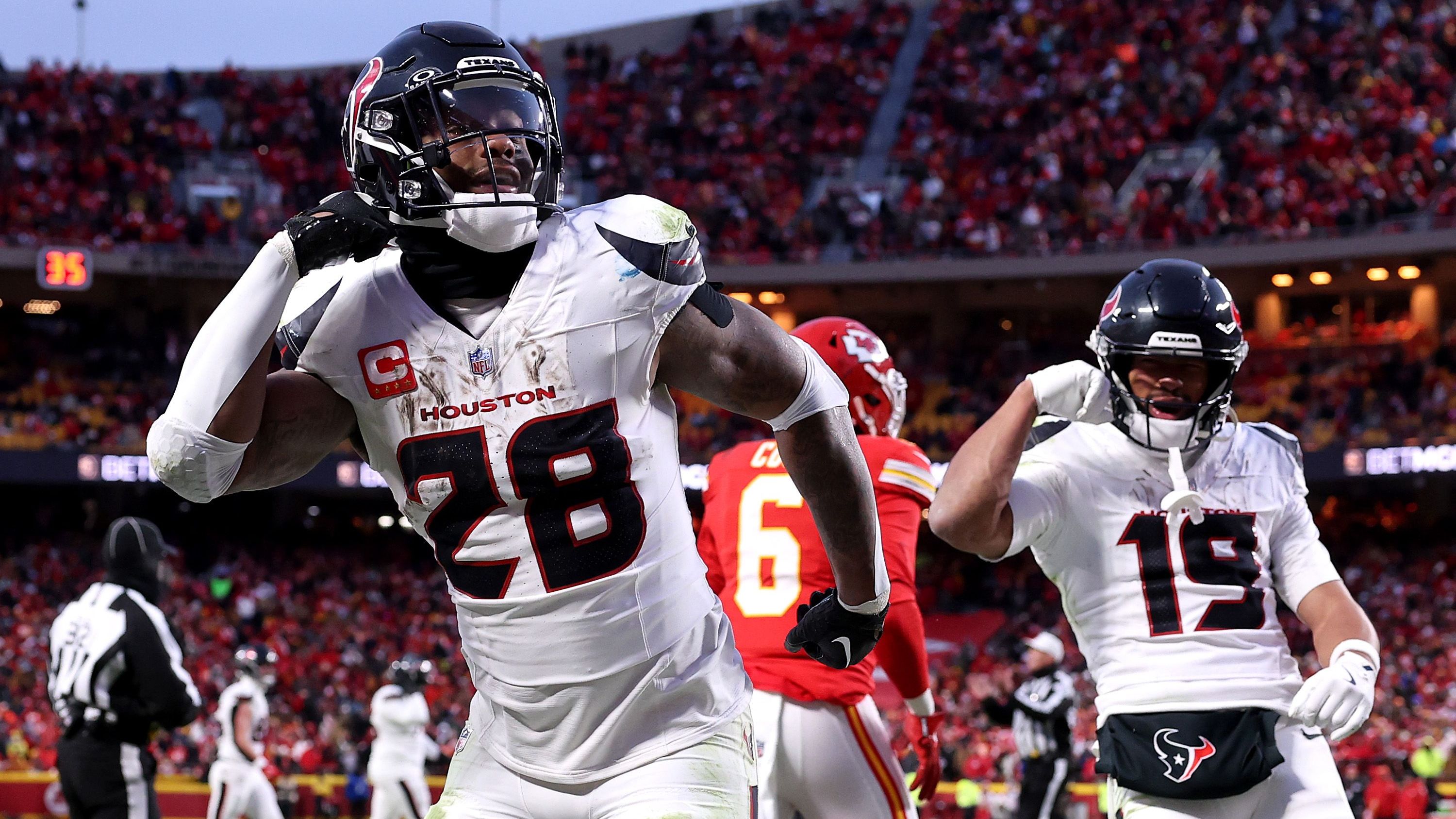 <strong>Platz 58: Joe Mixon (Houston Texans)</strong><br>Position: Running Back<br>Platzierung letzte Saison: -