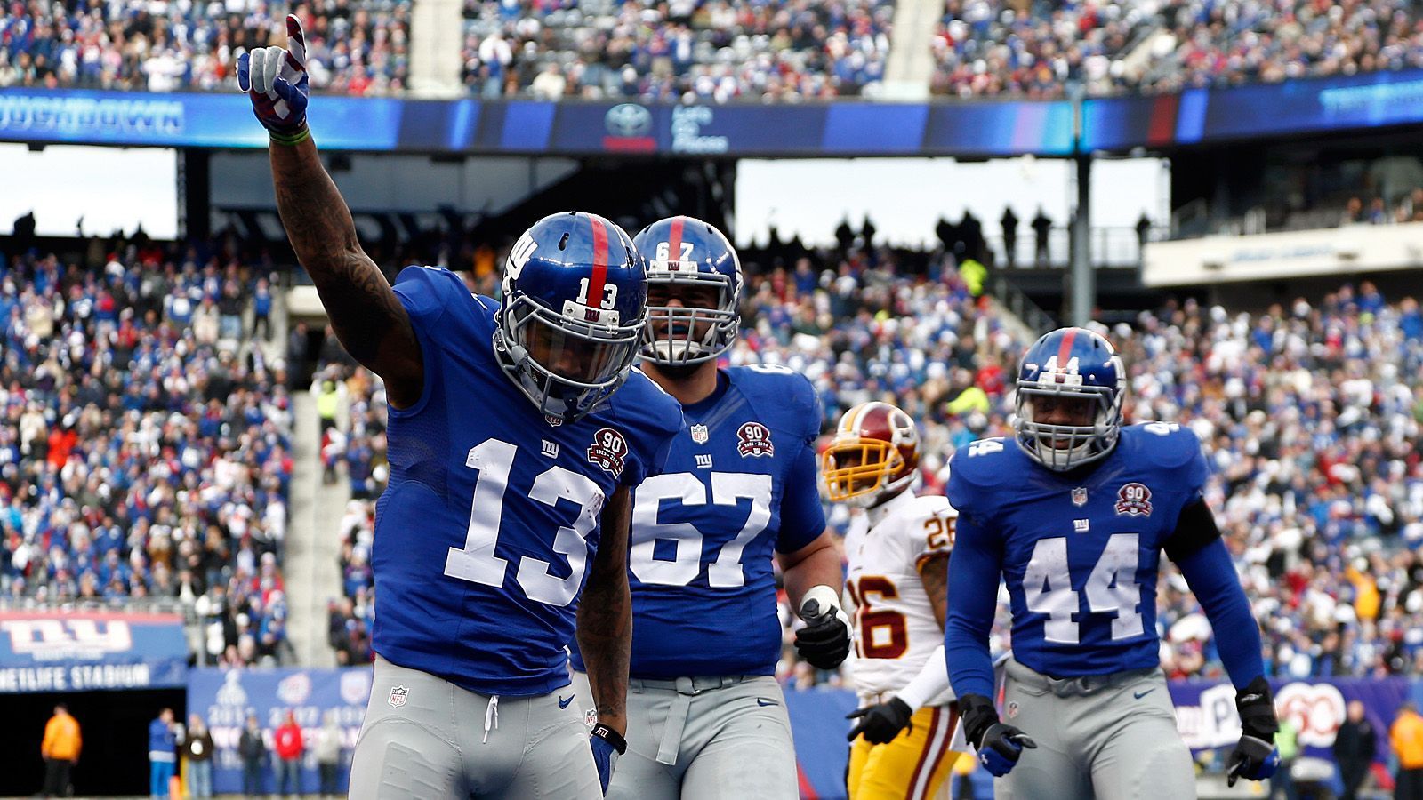 
                <strong>New York Giants - 4</strong><br>
                New York Giants - 4 Playoff-Teilnahmen in Serie (2005-08)
              