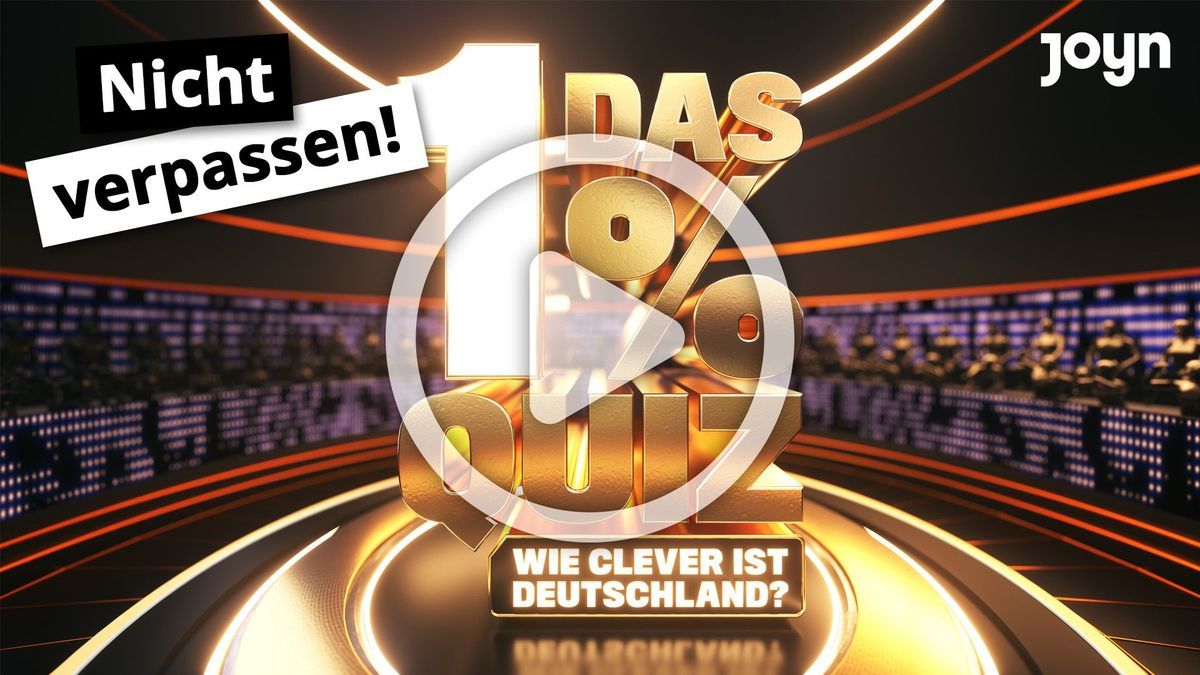 Das 1% Quiz - Livestream