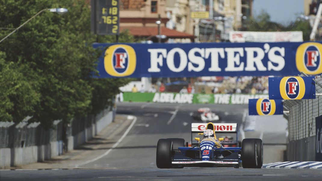 Nigel Mansell wurde in Adelaide zur tragischen Figur