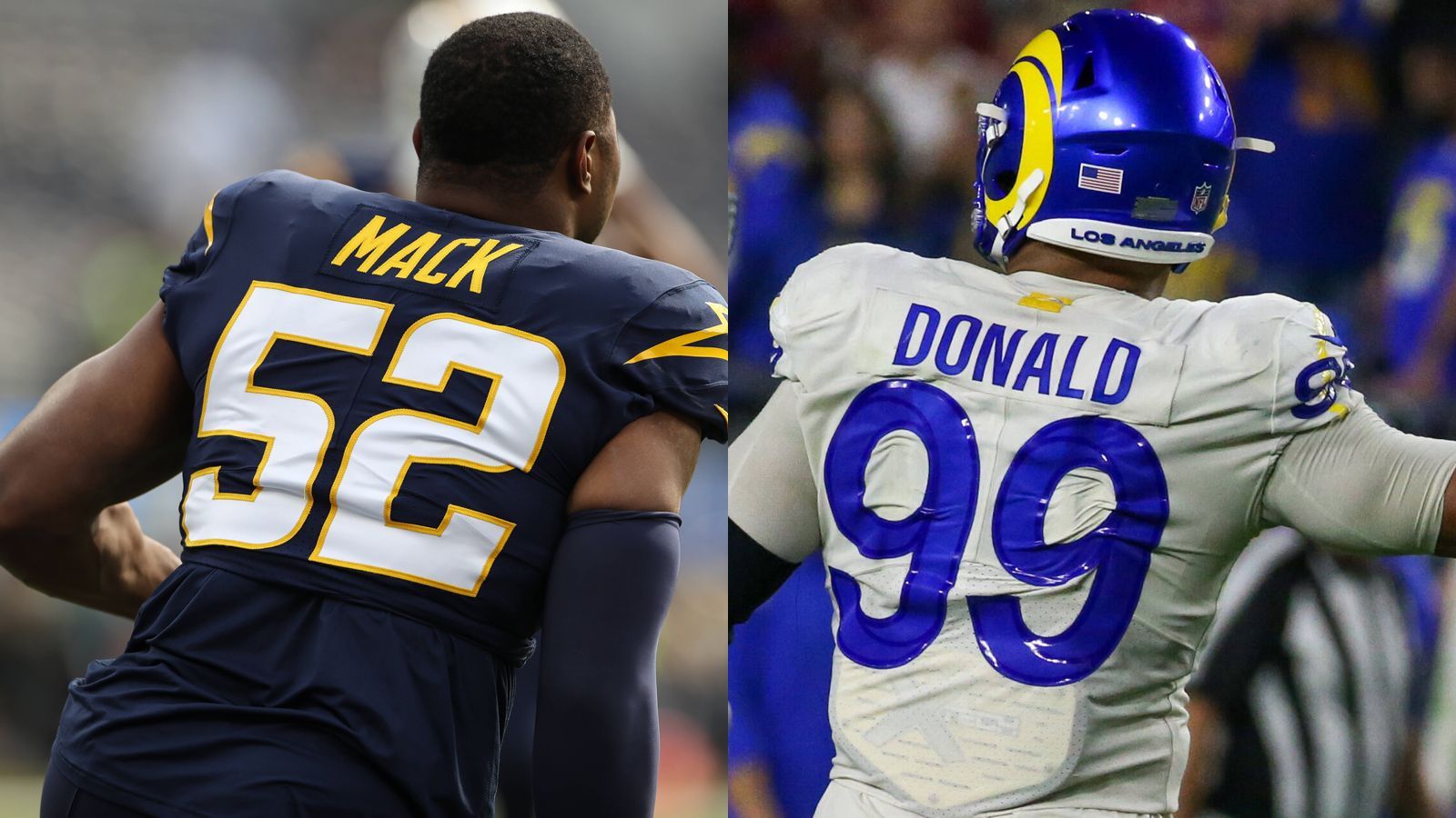 Khalil MACK (NFL)<br>Aaron DONALD (Ex-NFL)