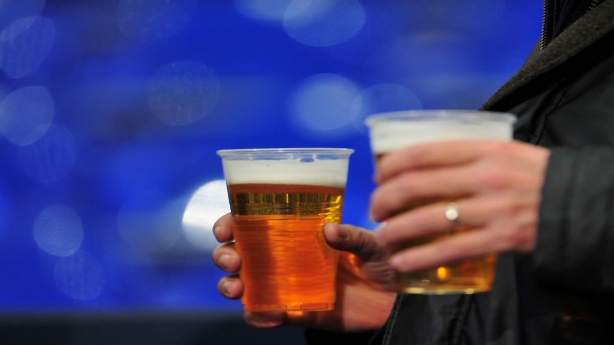 Bier beim Super Bowl 