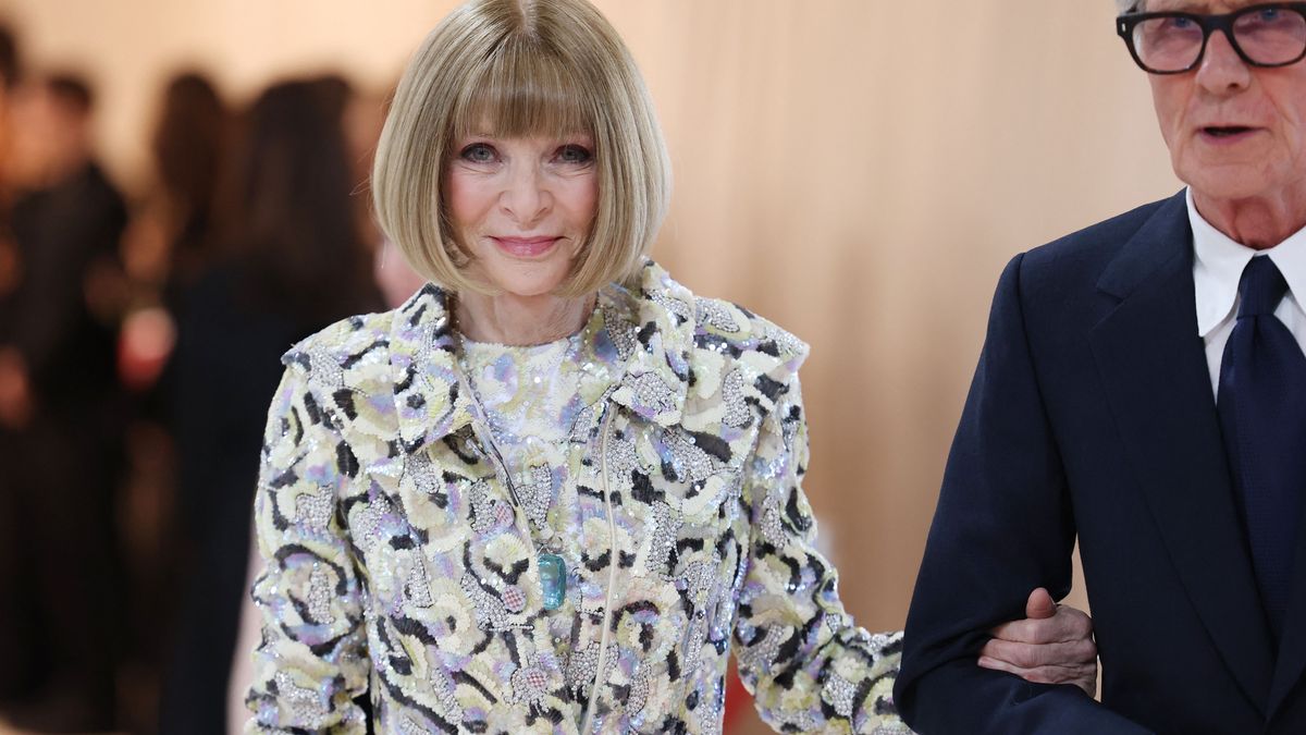 Anna Wintour nahm Bill Nighy zur Met-Gala 2023 mit. P1EJ511PDF1G