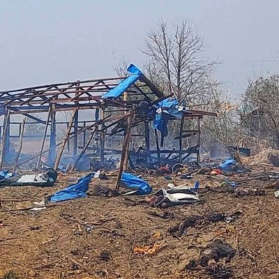 Tote bei Luftangriff in Myanmar