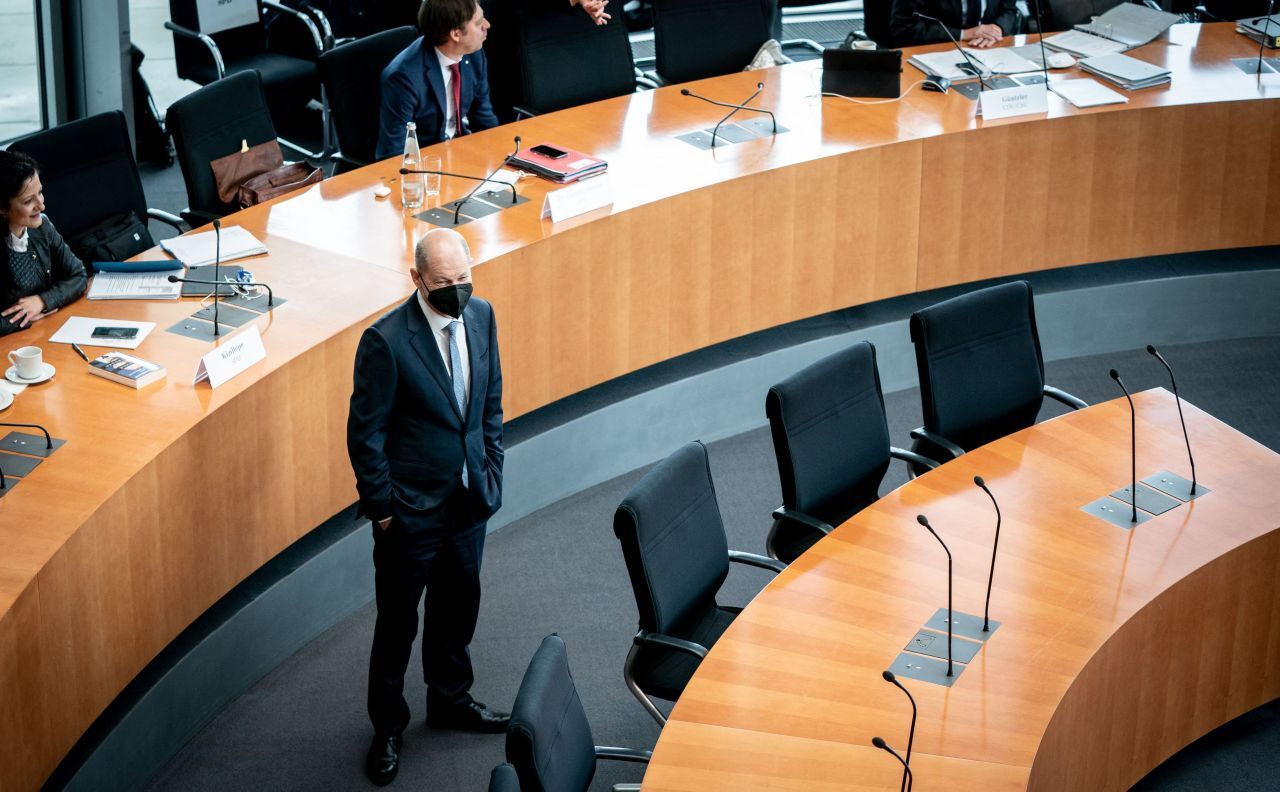 Als Bundesfinanzminister musste Scholz im Wirecard-Skandal vor dem Untersuchungsausschuss des Bundestags als Zeuge aussagen.