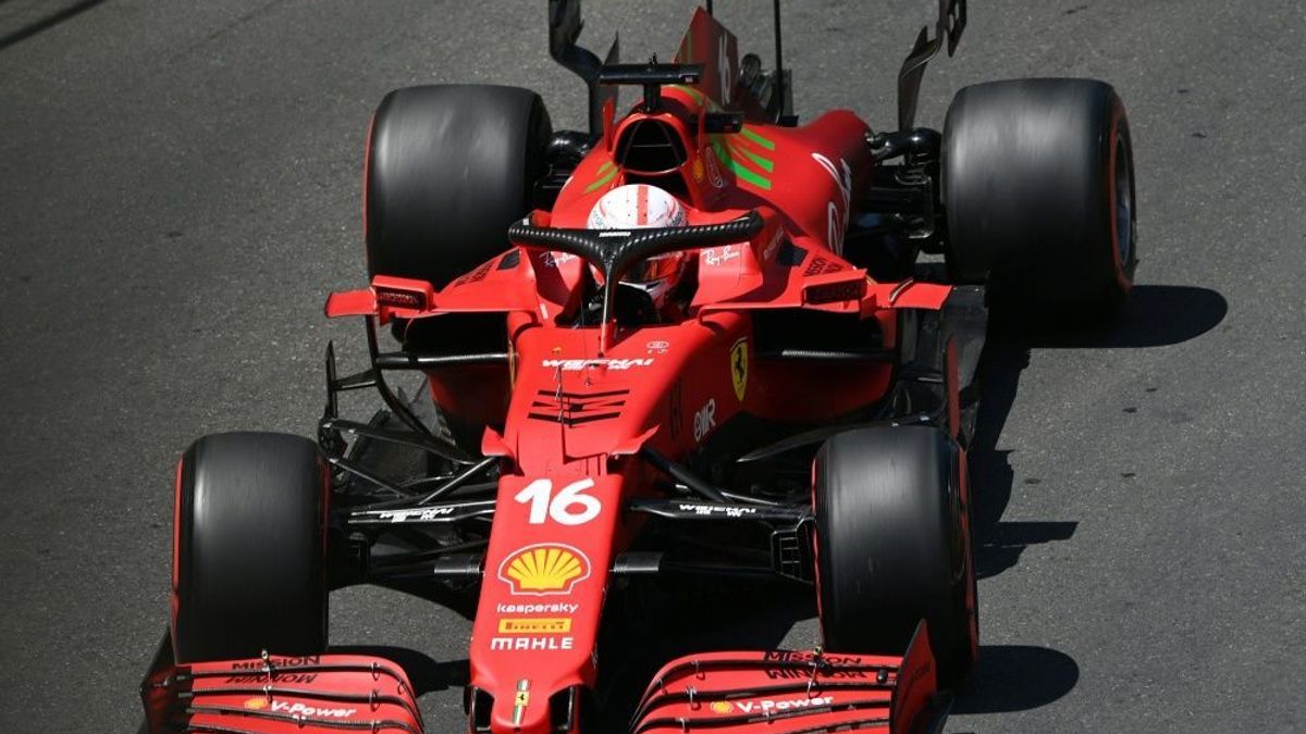 Leclerc startet in Baku von der Pole Position