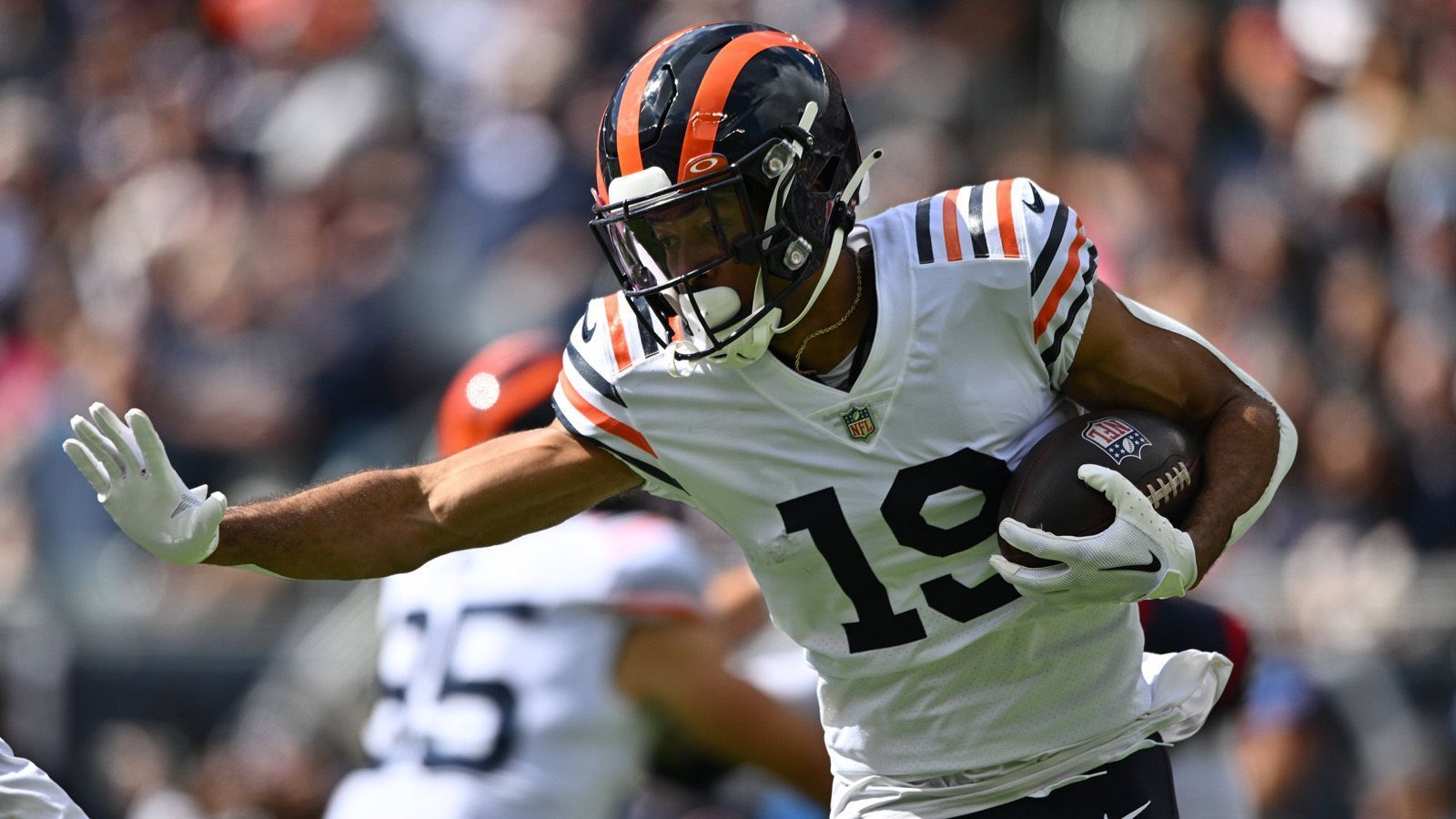 
                <strong>Equanimeous St. Brown (Chicago Bears)</strong><br>
                Die Chicago Bears um Equanimeous St. Brown kommen nicht wirklich ins Rollen. Am Wochenende steckte die Franchise aus der NFC North eine 12:20-Pleite gegen die New York Giants ein und blieb dabei ohne Touchdown ...
              