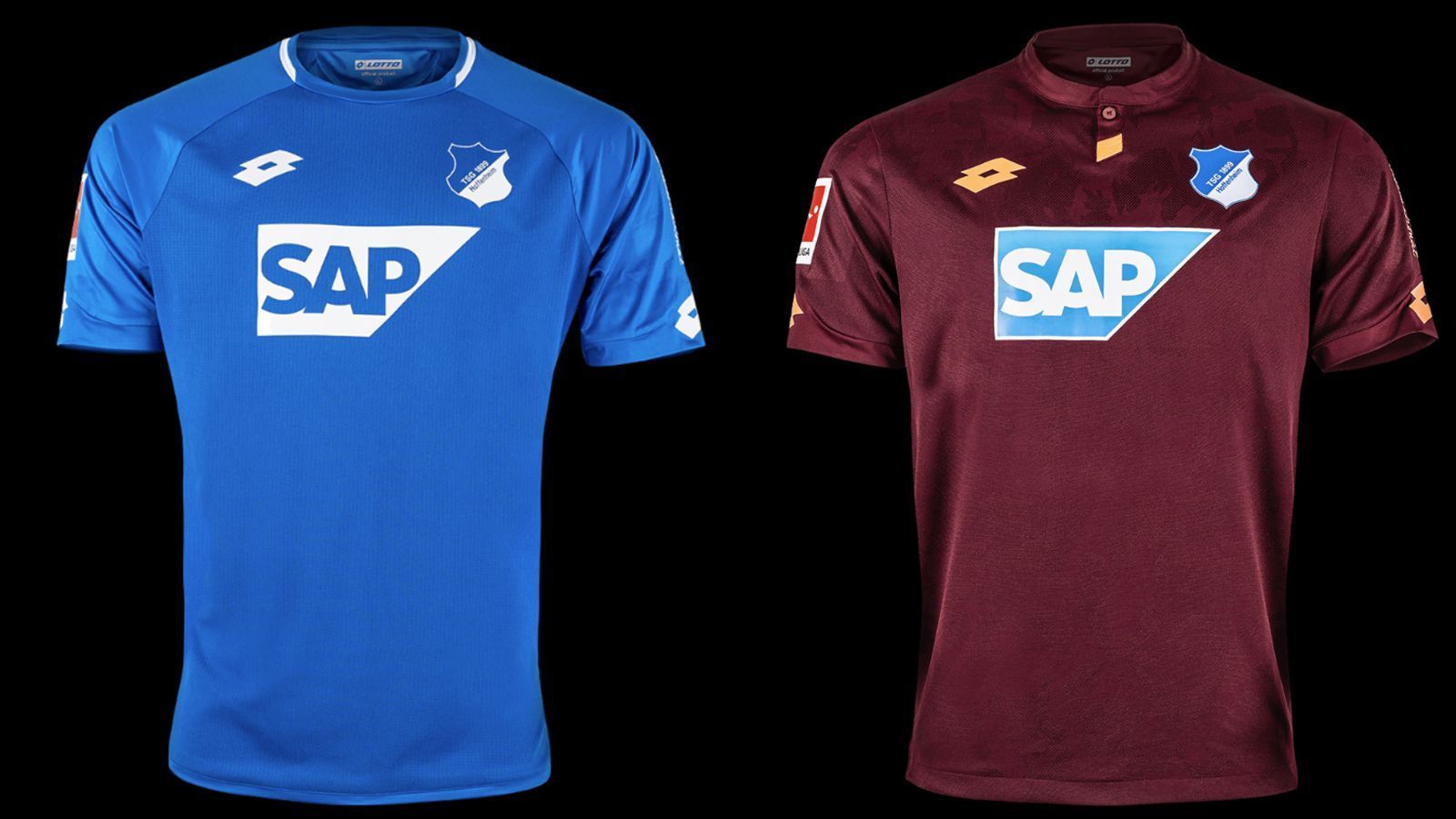 
                <strong>TSG 1899 Hoffenheim</strong><br>
                Klassisch blau das Heimtrikot, das Ausweichtrikot hingegen beinhaltet mit dem Bordeaux-Rot eine neue Farbwahl.
              