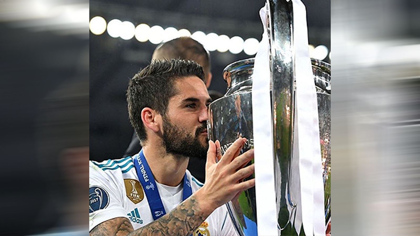 
                <strong>Isco</strong><br>
                Fünf Jahre, vier Champions-League-Titel! Seit 2013 kickt Isco für Real Madrid, in dieser Zeit konnte der Spanier den Henkelpott nun schon zum vierten Mal gewinnen. 
              