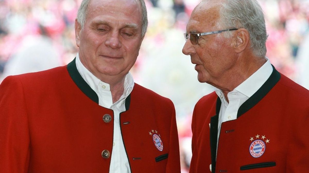 Wechsel ins Schauspielleben? Hoeneß (l) und Beckenbauer