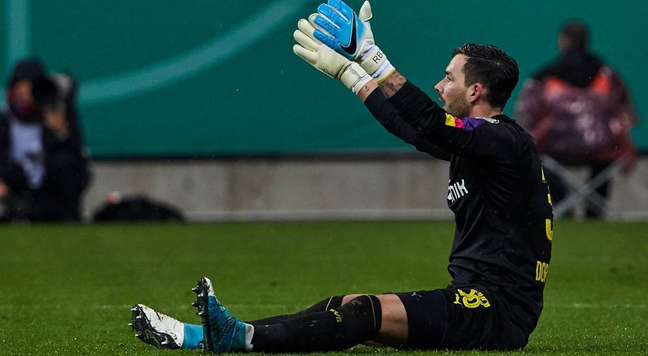 
                <strong>Roman Bürki</strong><br>
                Bis zum Ausgleich machtlos, ebenso bei der Führung der Bayern. Rettet kurz vor der Halbzeit stark gegen Lewandowski. Legt in der 64. Minute mit einem Katastrophen-Pass Thiago fast die Entscheidung auf. Mit seiner Parade gegen Robben in kurz vor Ende hält der aber das Final-Ticket der Borussen fest. ran-Note: 2
              