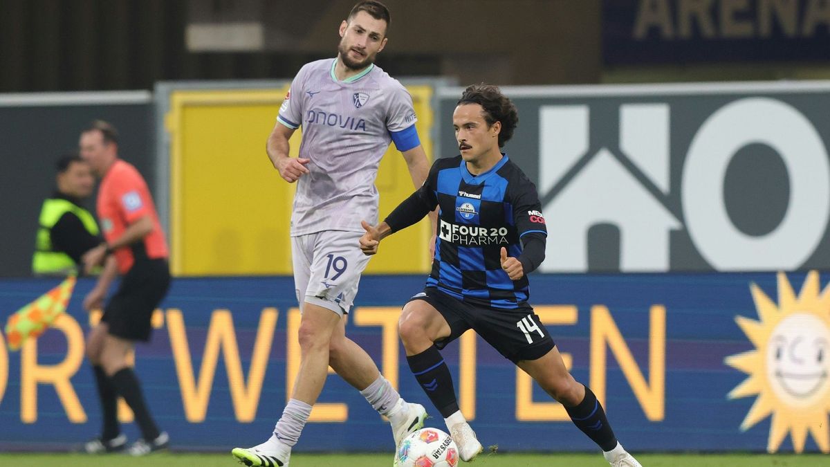 Mika Baur (r.) im Einsatz für für den SCP