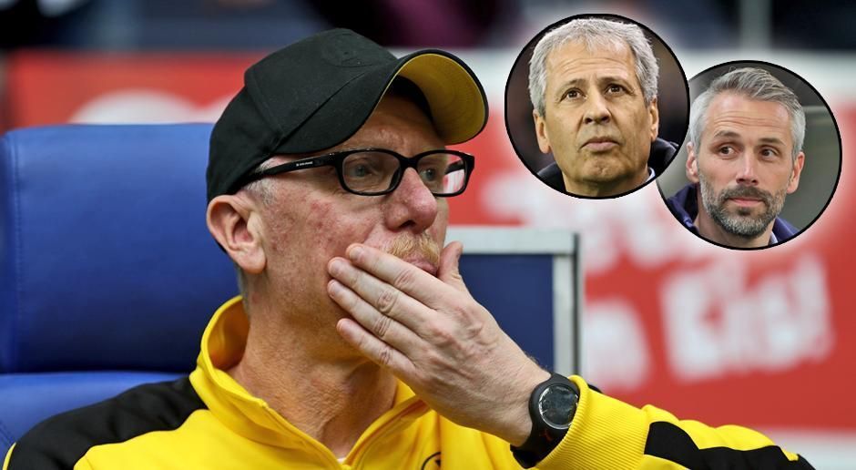 
                <strong>Stöger-Nachfolger beim BVB gesucht</strong><br>
                Borussia Dortmund und Trainer Peter Stöger gehen ab Sommer wohl getrennte Wege. Seit seinem Amtsantritt Mitte Dezember gelang es ihm nicht, das BVB-Spiel zu stabilisieren und dem Team eine klare Philosophie zu vermitteln. Stattdessen muss der BVB um die Qualifikation zur Champions League bangen. "Mein Dienstverhältnis geht bis zum 30. Juni. Und das ist gut so", erklärte Stöger nach der 0:2-Pleite im Revier-Derby. Nicht erst seitdem gibt es Gerüchte um seine möglichen Nachfolger. ran.de nennt die Kandidaten und gibt eine Einschätzung - wer hat wirklich Chancen auf den Posten als Borussia-Chefcoach?
              