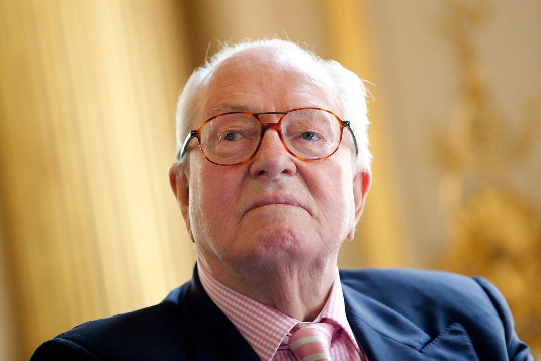 Jean-Marie Le Pen lag immer wieder im politischen Clinch mit seiner Tochter.