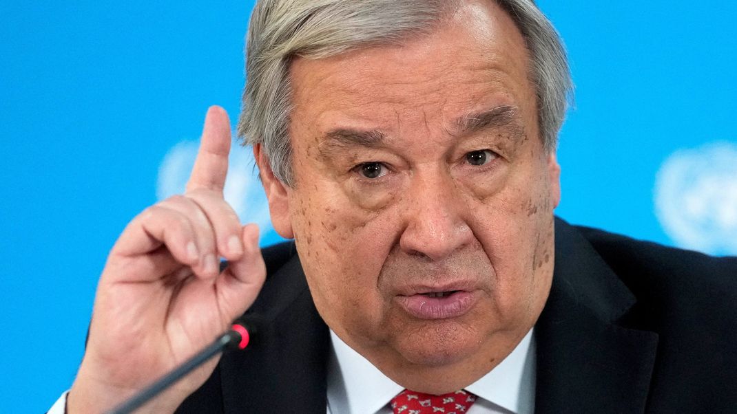 António Guterres, Generalsekretär der Vereinten Nationen (UN)