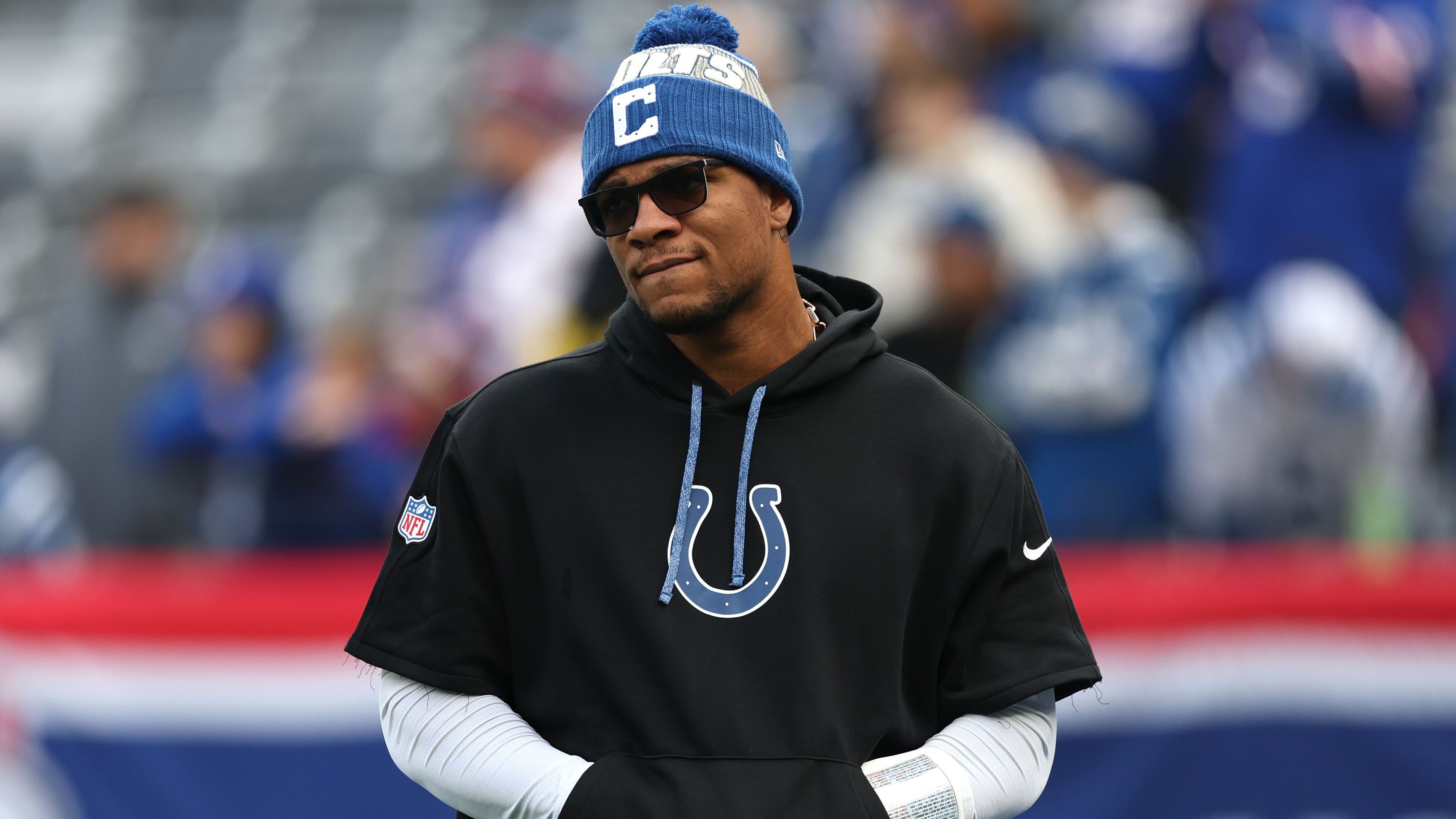 <strong>Indianapolis Colts: Kann sich Richardson behaupten?</strong><br>Die Quarterback-Frage bestimmt bei den Colts alles. Anthony Richardson steht massiv unter Druck, Daniel Jones wittert seine Chance. Zuletzt gab es Lob von Head Coach Shane Steichen für den Neuzugang. Und was ist mit Sechstrundenpick Riley Leonard? Gut möglich, dass erst nach der Preseason eine Entscheidung feststeht.