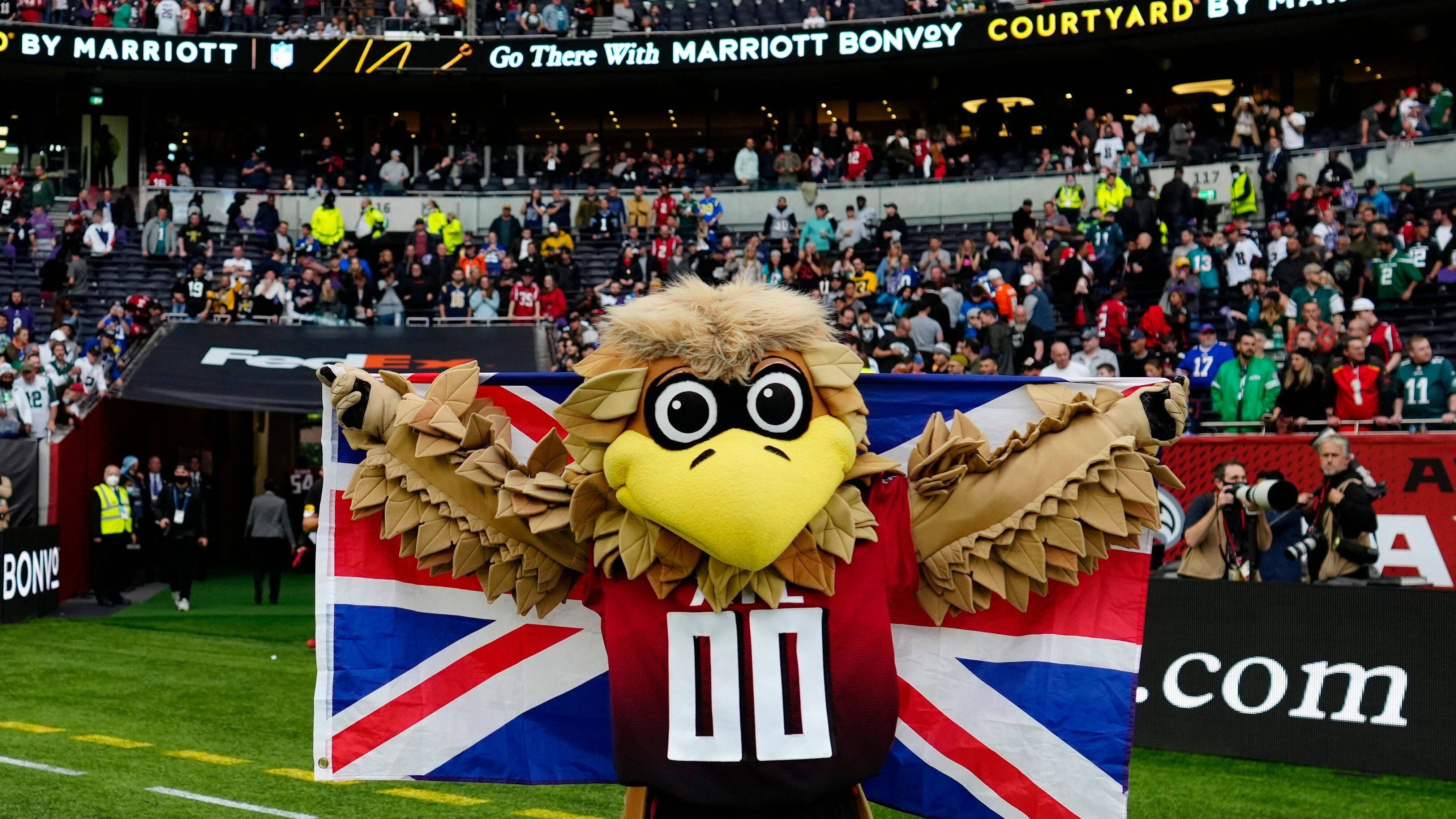 <strong>Atlanta Falcons (3 Spiele im Ausland)</strong><br>- Spiele in London: 3 (2014; 21:22 vs. Detroit Lions / 2021; 27:20 vs. New York Jets / 2023; 7:23 vs. Jacksonville Jaguars)<br>- Spiele in Mexiko: -<br>- Spiele in Deutschland: -<br>- Spiele in Brasilien: -