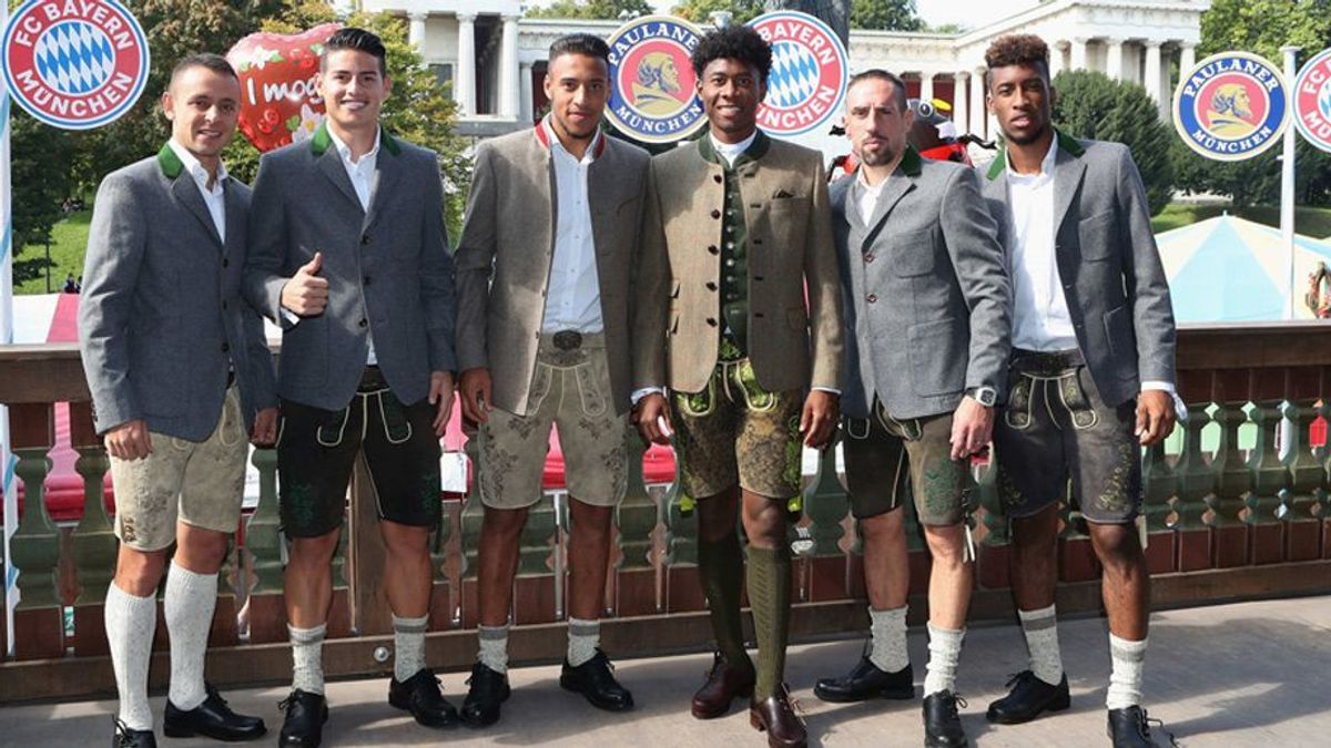 Der FC Bayern auf der Wiesn