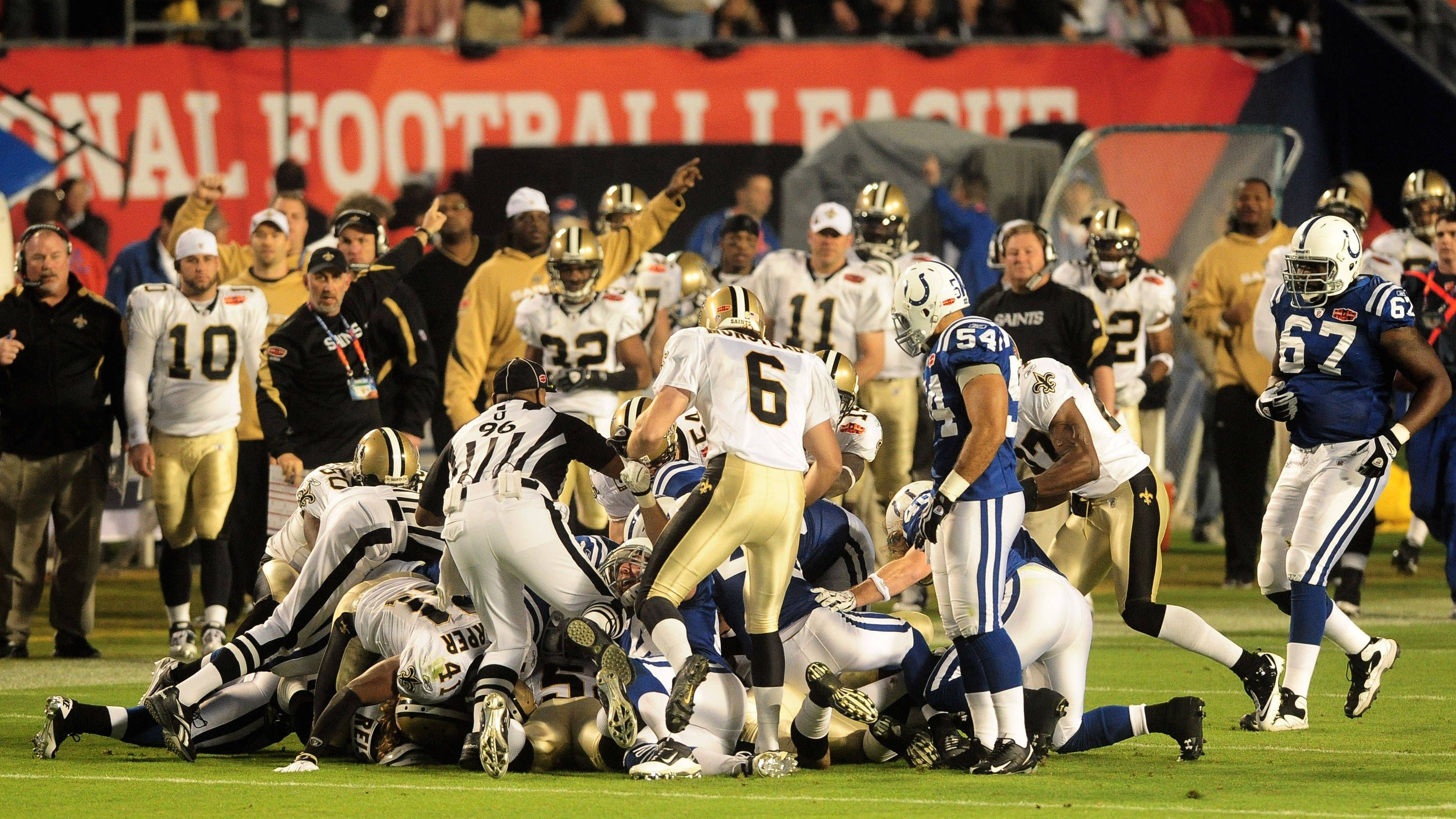 <strong>Platz 16 (geteilt): Indianapolis Colts</strong><br>Letzte Super-Bowl-Teilnahme: Saison 2009<br>Gegner: New Orleans Saints<br>Ergebnis: 17:31