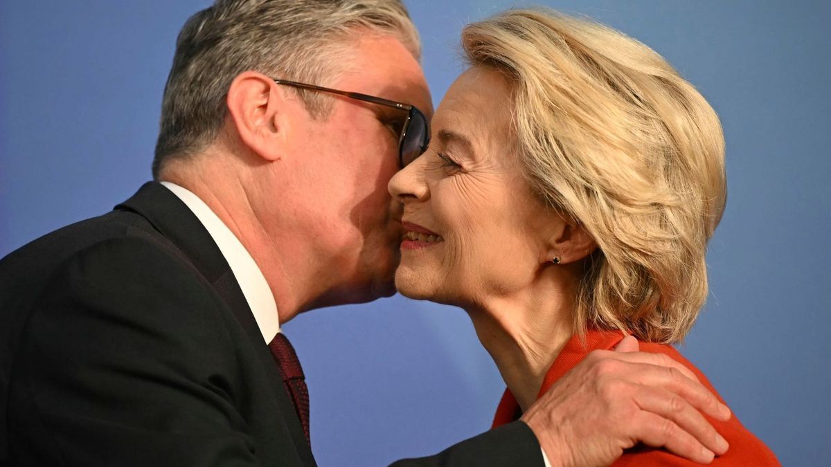 Keir Starmer und Ursula von der Leyen
