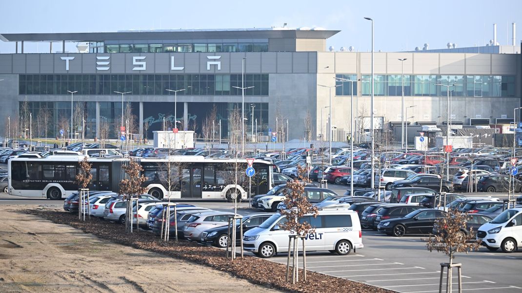 Die Tesla-Gigafactory in Grünheide