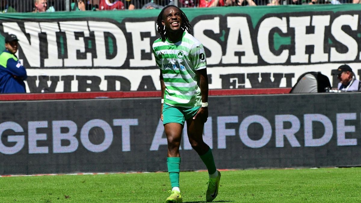 Noel Futkeu traf zur Führung der Gäste