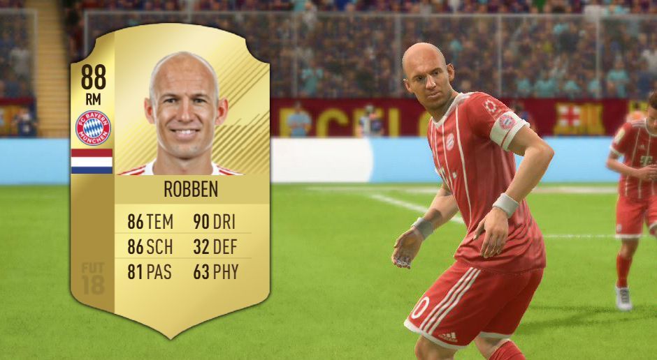 
                <strong>Platz 4: Arjen Robben</strong><br>
                Dribbelwert: 92
              