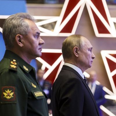 Wladimir Putin (r), Präsident von Russland