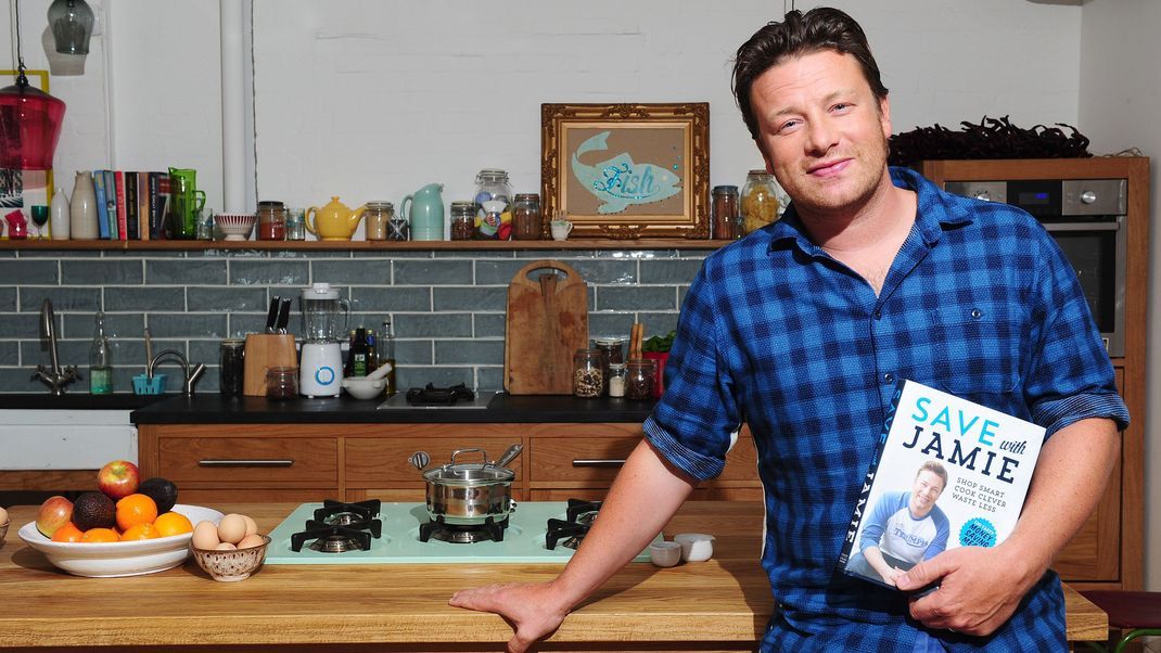TV-Starkoch Jamie Oliver ist zu Gast im "Sat.1-Frühstücksfernsehen".
