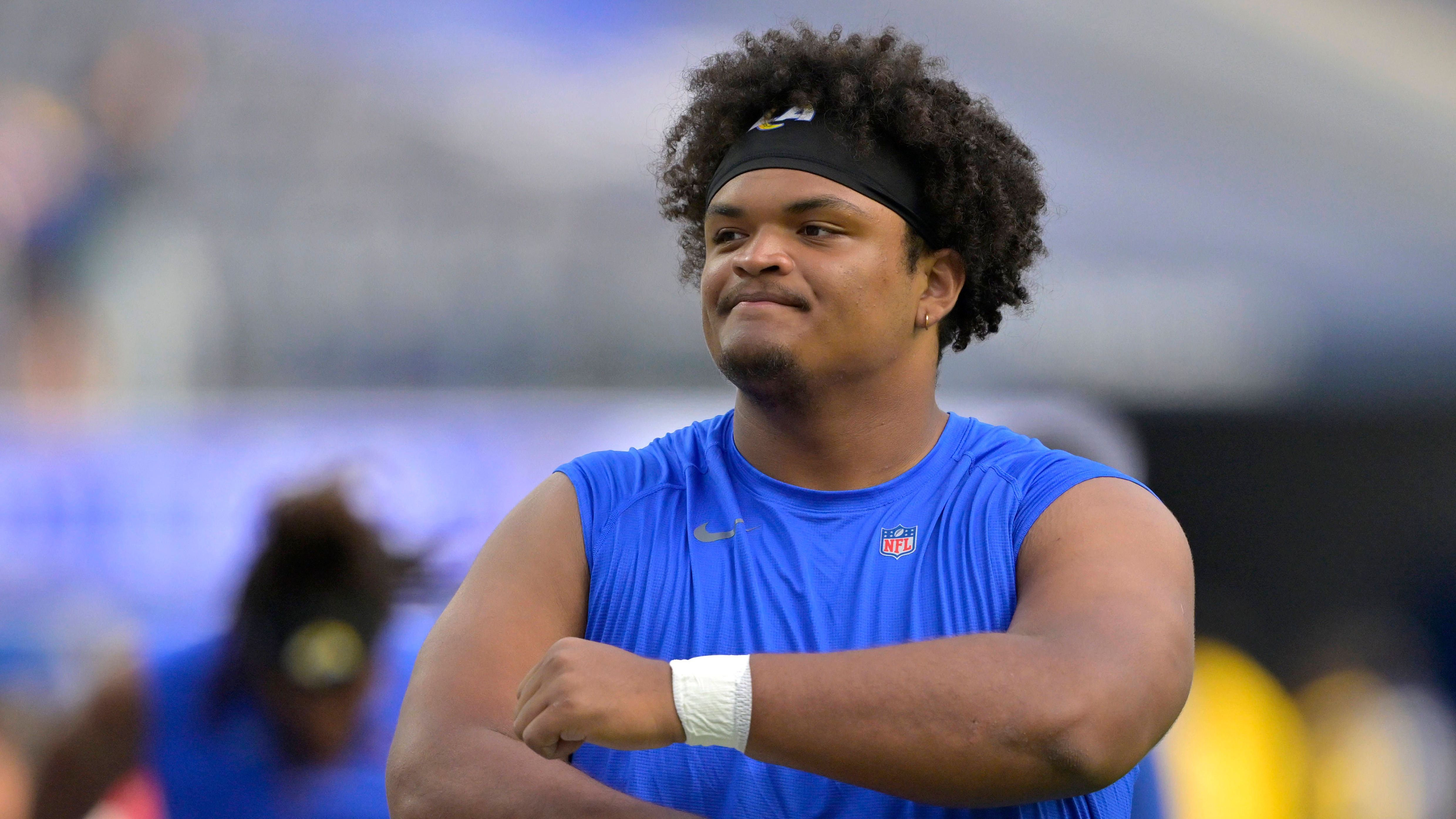 <strong>Los Angeles Rams: Offensive Guard Steve Avila</strong><br>Zum siebten Mal in Folge blieben die Rams ohne Erstrundenpick im Draft. Allerdings hatten sie die meisten Picks der ganzen Liga - ganze 14 Spieler wurden von den Rams ausgewählt. Einer davon ist Guard Steve Avila, der in seiner letzten College-Saison mit TCU das National Championship Game erreichte und sich sofort in die Startaufstellung der Rams einreihen könnte.