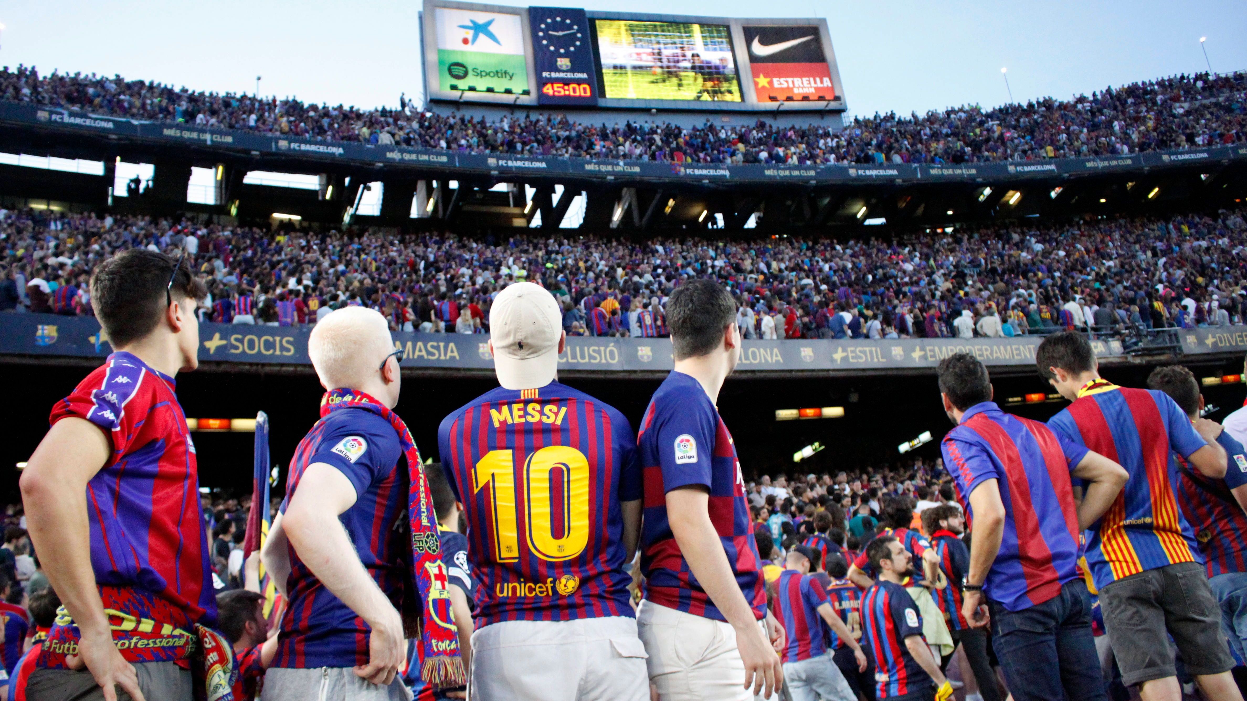 <strong>1. Platz: FC Barcelona</strong><br>- Zuschauer-Einnahmen: 190 Mio. Euro<br>- Veränderung gegenüber 2022: +80 Mio. Euro