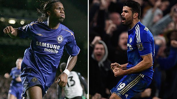 
                <strong>Sturm: Didier Drogba vs. Diego Costa</strong><br>
                Sturm: Didier Drogba vs. Diego Costa. Schon in seinen ersten Jahren an der Stamford Bridge entwickelte sich der Ivorer (l.) rasant zu einem der besten Stürmer der Welt. Mit seinem bulligen Körper schaffte er zudem die Räume für die Nebenleute, glänzte auch als Vorbereiter. Chelseas heutiger Stürmer knüpft derweil so langsam wieder an seine starke Form der Hinrunde 2014/2015 an, fühlt sich in der Premier League aber noch lange nicht so heimisch wie einst in Spanien. Drogba setzt sich durch - 2006 vs. 2016: 9:3.
              