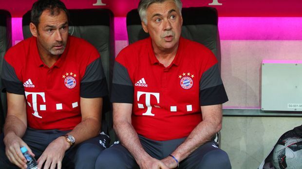 
                <strong>Carlo Ancelotti</strong><br>
                31. Min: Co-Trainer Clement kommt zu Ancelotti, redet kurz auf ihn ein. Ancelotti nickt. Dann schüttelt er den Kopf. Das Abwehrverhalten passt ihm nicht.
              