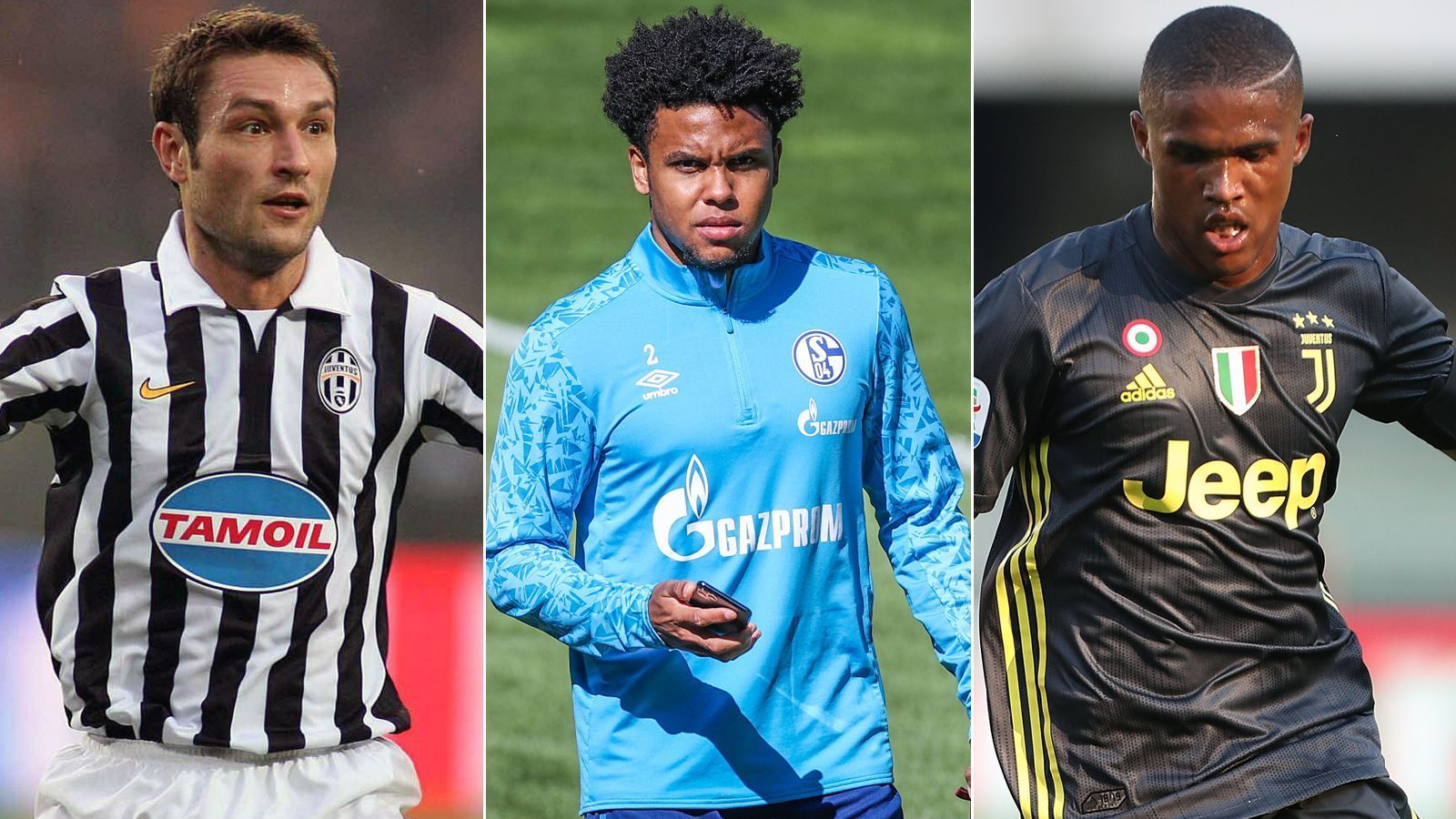 
                <strong>So machten sich die Bundesliga-Abgänge bei Juventus</strong><br>
                Der Transfer von Schalkes Weston McKennie (Mi.) zu Juventus Turin ist offiziell fix. Damit greift die "Alte Dame" einmal mehr in der Bundesliga zu. ran.de zeigt, wie sich die vorherigen Bundesliga-Transfers seit 2000 bei Juventus Turin so gemacht haben. (Stand: 29. August 2020)
              