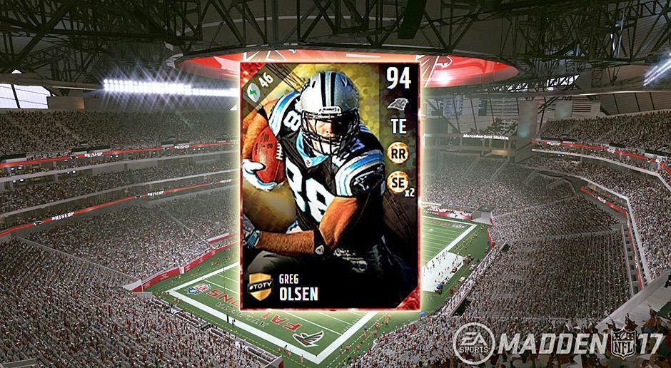 
                <strong>Tight End: Greg Olsen</strong><br>
                Tight End: Greg OlsenTeam: Carolina PanthersGesamt-Stärke: 94
              