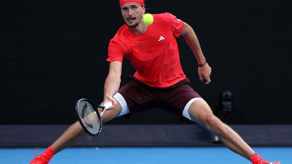 Alexander Zverev muss am Mittag in Melbourne ran