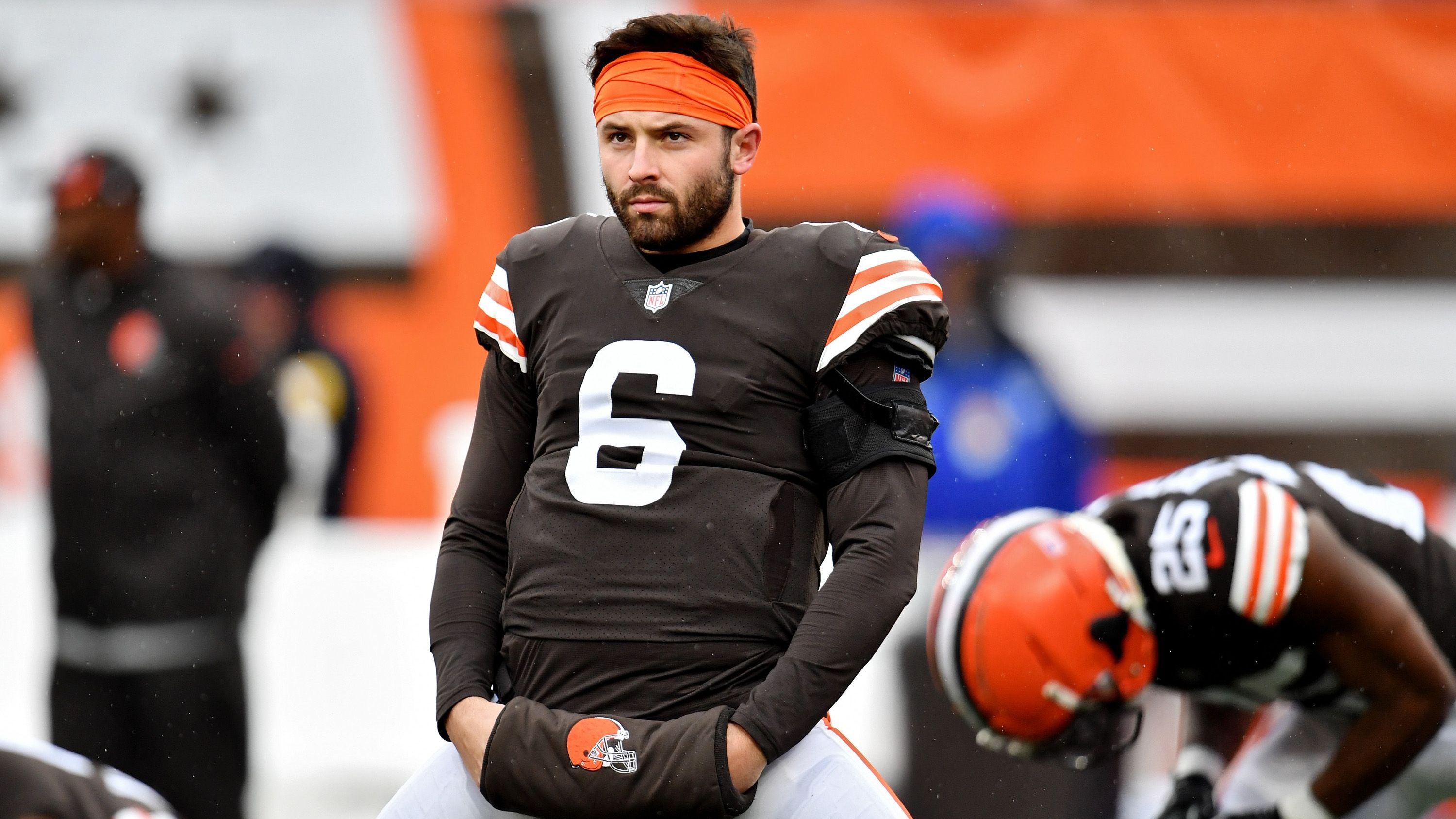 <strong>14. Baker Mayfield, QB (2018, Cleveland Browns)</strong><br>Hat die Browns zu einem Aufschwung geführt, obwohl seine Leistungen variabel waren.