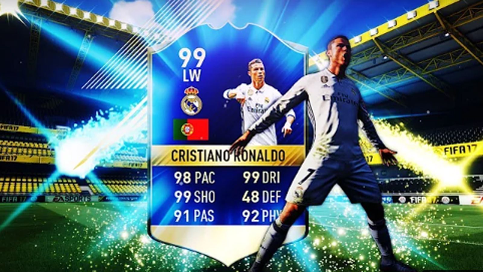 
                <strong>Frühere Walkout-Animationen</strong><br>
                Die wohl spannendste Walkout-Animation der FIFA-Geschichte: FIFA 17. Das Pack geht auf und man hofft auf ein möglichst großes "Sternefunkeln". Je größer der "Stern" war, desto besser der Spieler. Ein Walkout war ebenso leicht zu erkennen: Der Bildschirm fror nach dem Öffnen des Packs kurzzeitig ein, Flaggen rollten sich vom Stadiondach herunter und der entsprechende Spieler kam hinter der Karte hervor. Mittlerweile muss man sich hingegen zu jedem neuen FIFA-Teil ein YouTube-Tutorial ansehen, woran man einen Walkout erkennt. Zudem öffnet sich das Pack nicht mehr in einem Stadion, sondern die Karte des besten Spielers des Packs wird in einer runden "Halle" präsentiert. Schade!
              
