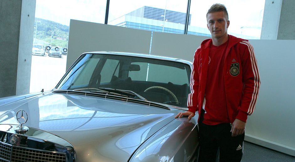 
                <strong>Marco Reus</strong><br>
                Baby you can Drive my Car (Beatles)
              