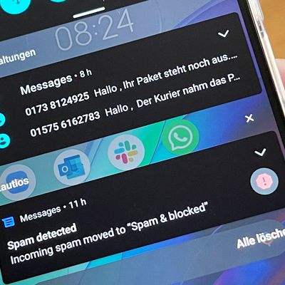 Die Verbraucherzentralen warnen vor SMS von angeblichen Paketdienste