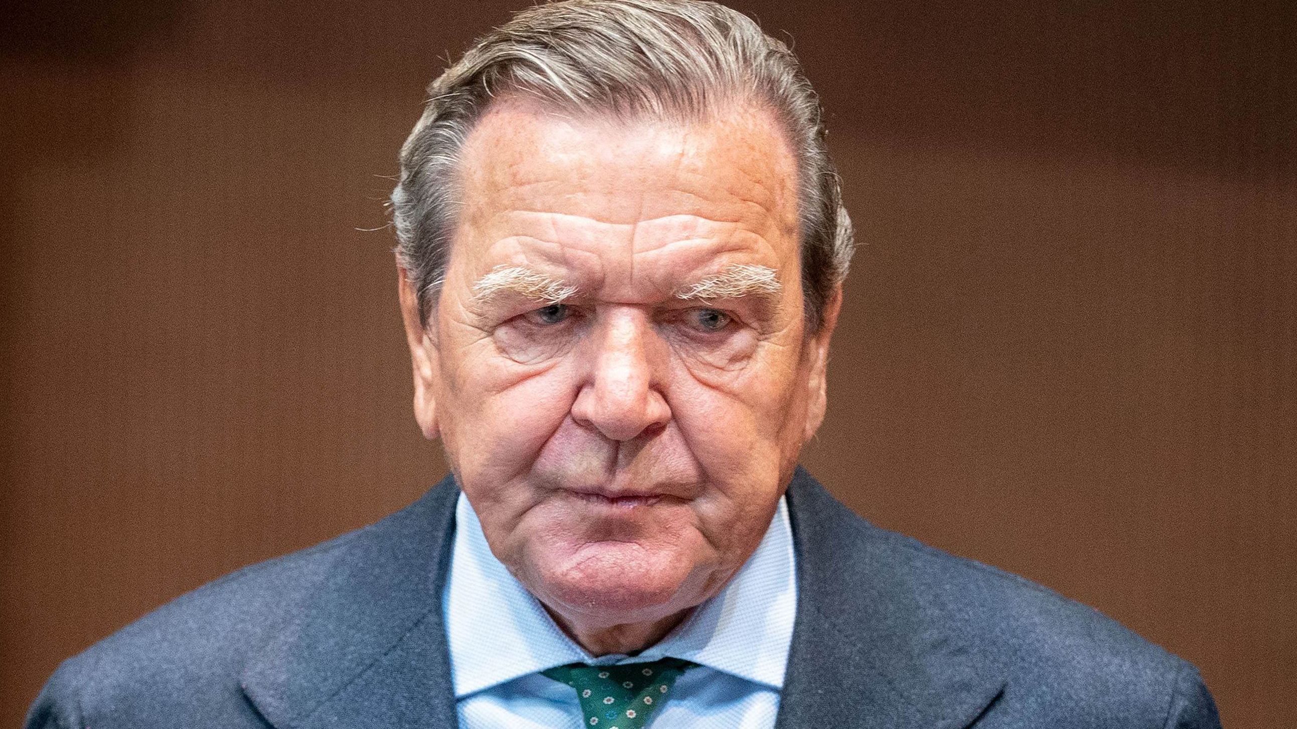 Mit seiner Partei im Streit: Ex-Bundeskanzler Gerhard Schröder (SPD)