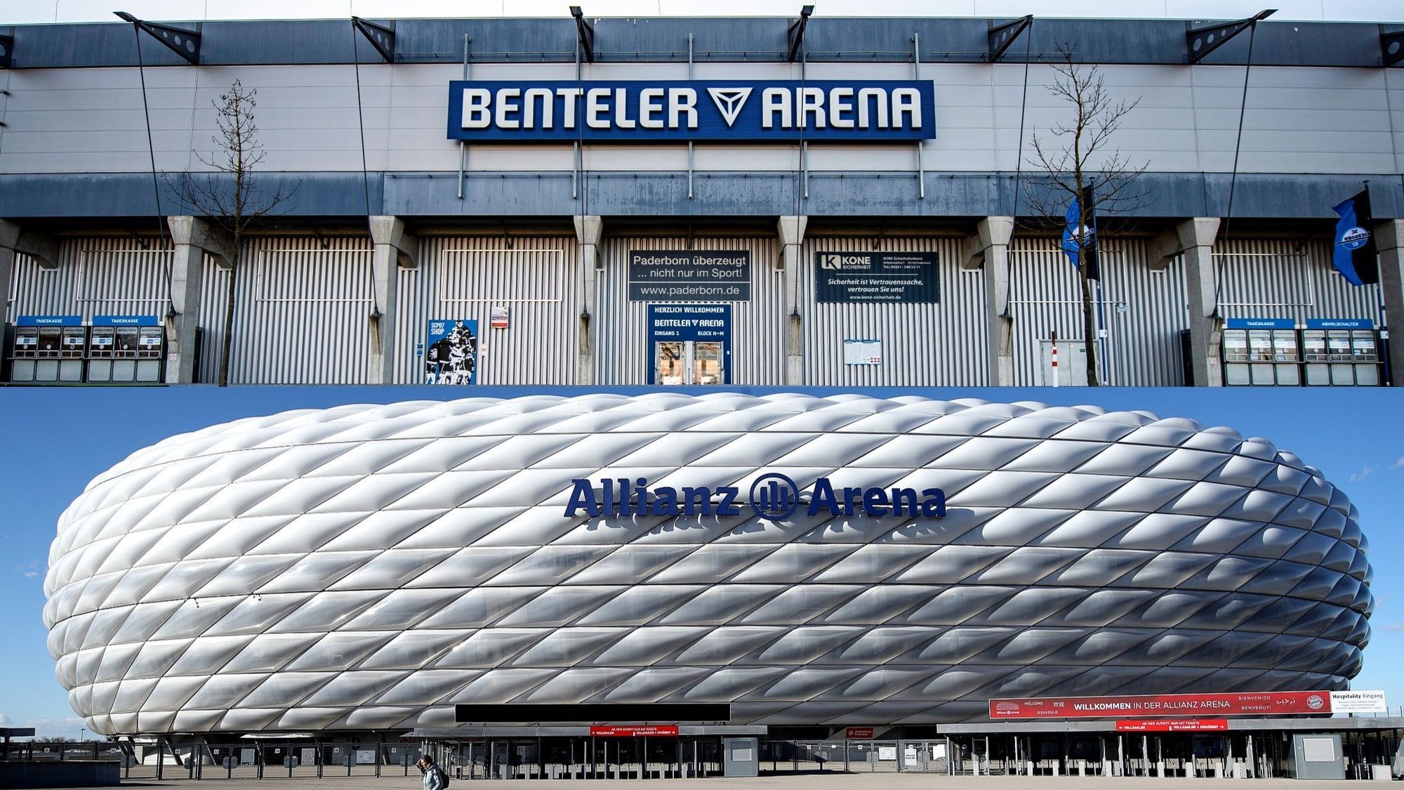 
                <strong>Die Stadien der Bundesligisten nach Spieljahren</strong><br>
                Die Alte Försterei feiert dieses Jahr ihren 100. Geburtstag. Aber auch andere Stadien haben schon einige Jahre auf dem Buckel. Vom glanzvollen Luxus-Bau bis hin zum Stadion um die Ecke, in dem schon der Großvater Stammgast war - ran.de zeigt die 18 Stadien der Bundesligisten nach den Jahren, in denen ihre Vereine hier bereits kicken. Ausschlaggebend ist dabei die erste Partie des Stadions als Heimspielstätte des Klubs, selbst wenn das Stadion danach umgebaut wurde.
              