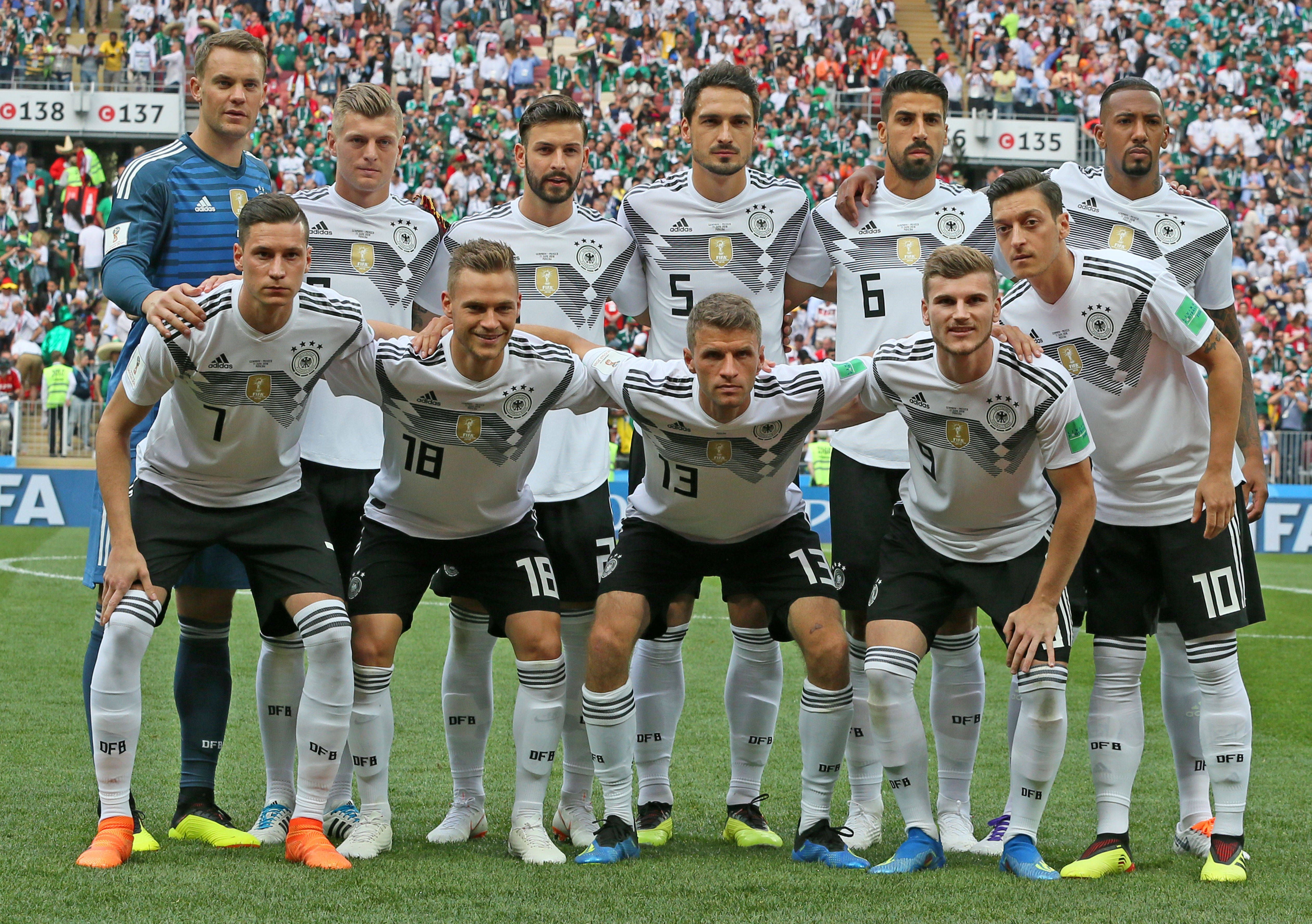Deutschland gegen Mexiko So sah die DFB-Elf beim letzten Duell aus