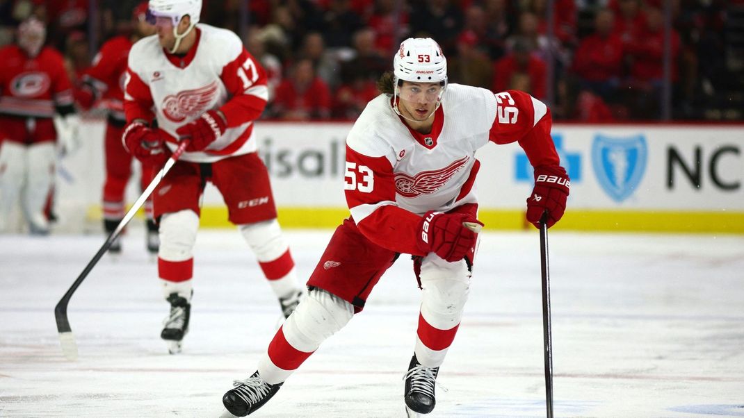 Moritz Seider verpasst mit den Red Wings die Playoffs